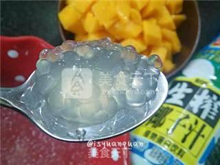 芒果椰汁西米露的做法步骤：6