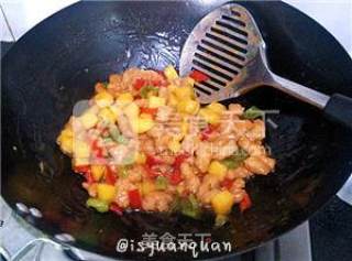 菠萝咕咾肉的做法步骤：8