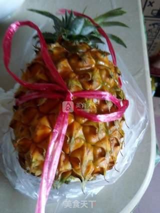菠萝炒饭的做法步骤：10