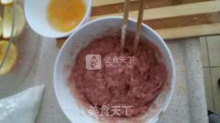 橙皮蒸肉丸子的做法步骤：2