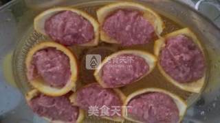 橙皮蒸肉丸子的做法步骤：3