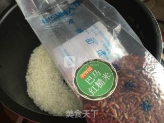 咸肉豆瓣杂粮饭的做法步骤：4