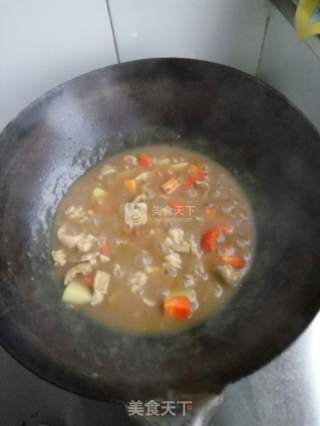 羊肉咖喱饭的做法步骤：8