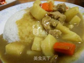 羊肉咖喱饭的做法步骤：10