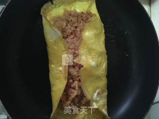 可爱的蛋包饭的做法步骤：7