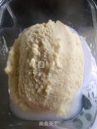 豆渣蛋饼的做法步骤：2