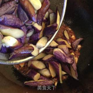 酱爆茄子的做法步骤：7