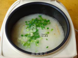 鲜甜元贝粥的做法步骤：7