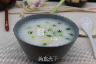 鲜甜元贝粥的做法步骤：9