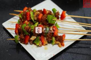 意大利香草牛肉串的做法步骤：5
