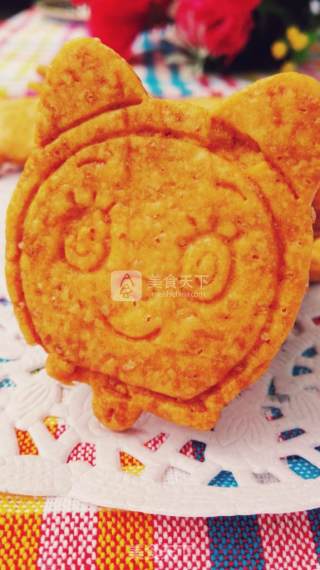 暑假和孩子一起DIY美味可爱的小饼干的做法步骤：13