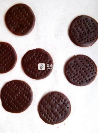 打地鼠可可燕麦饼干的做法步骤：7