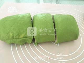 和风茶园面包的做法步骤：20