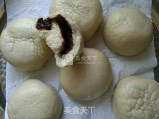 豆沙包的做法步骤：4