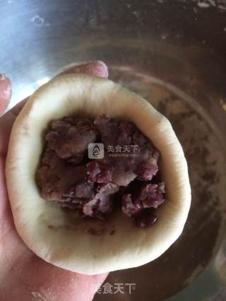 红豆包的做法步骤：7
