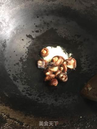 蚝油香菇青菜的做法步骤：7