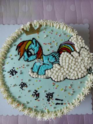 小马生日蛋糕的做法步骤：15
