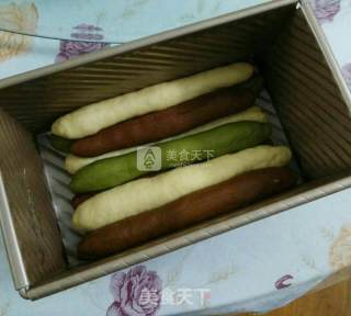 彩色吐司的做法步骤：9