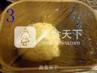 加州吐司　——　一次做俩才过瘾（两个450克吐司模的量）的做法步骤：3