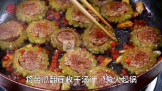家常菜之【干烧苦瓜酿肉】的做法步骤：6