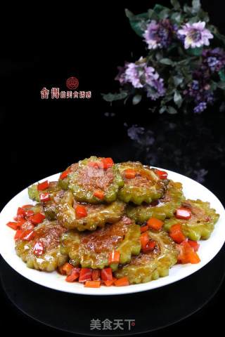 家常菜之【干烧苦瓜酿肉】的做法步骤：7
