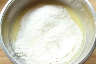 蜜豆蛋糕的做法步骤：5