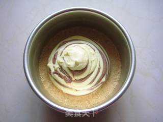斑马纹乳酪蛋糕的做法步骤：11
