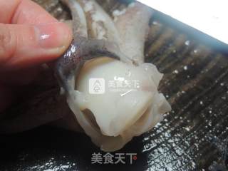 甜辣鱿鱼须的做法步骤：4