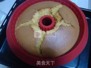 芒果萨瓦林戚风蛋糕的做法步骤：10
