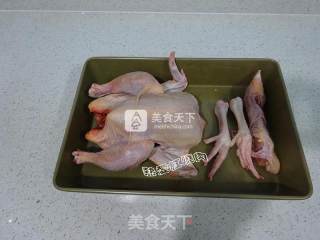 香草烤鸡的做法步骤：2