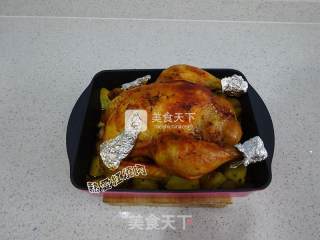 香草烤鸡的做法步骤：12
