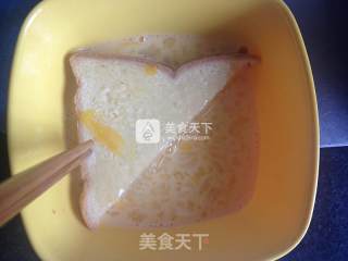 简易西多士的做法步骤：5