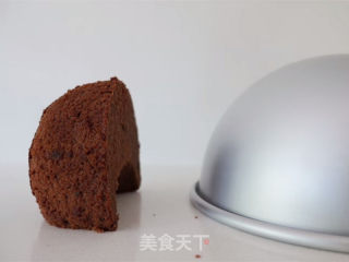 星球大战BB8蛋糕的做法步骤：8