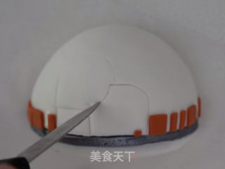 星球大战BB8蛋糕的做法步骤：16