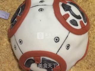 星球大战BB8蛋糕的做法步骤：22