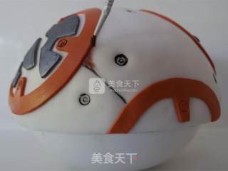 星球大战BB8蛋糕的做法步骤：23