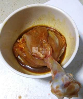 动漫海贼王路飞棒骨肉的做法步骤：4