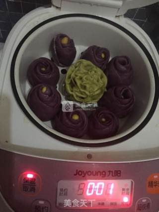 不朽的母爱～花样馒头的做法步骤：11