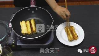 灵动美食/美味早餐土司黄瓜卷的做法步骤：7