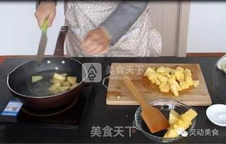 灵动美食/简单易做菠萝记之罐头的味道的做法步骤：3