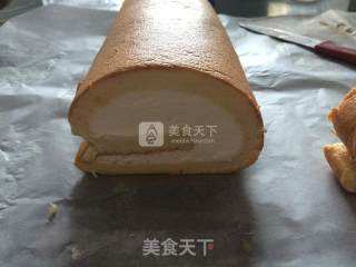 奶油蛋糕卷的做法步骤：11