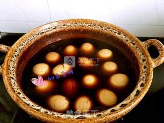 应应节气—来一锅飘香四溢的茶叶蛋儿的做法步骤：7