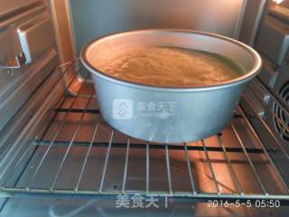 抹茶戚风蛋糕的做法步骤：12