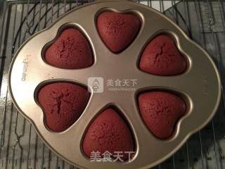 母亲节爱心小蛋糕的做法步骤：11