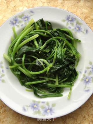 芝麻酱拌菠菜的做法步骤：4