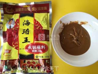 芝麻酱拌菠菜的做法步骤：5