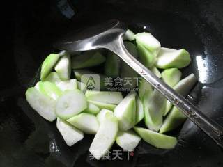 榨菜丝豆腐煮夜开花的做法步骤：5