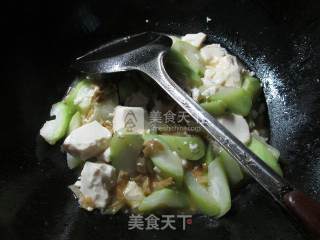 榨菜丝豆腐煮夜开花的做法步骤：10