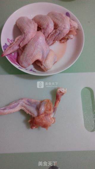 鸡翅包饭的做法步骤：2