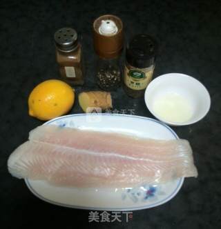 柠香姜汁烤鱼的做法步骤：1